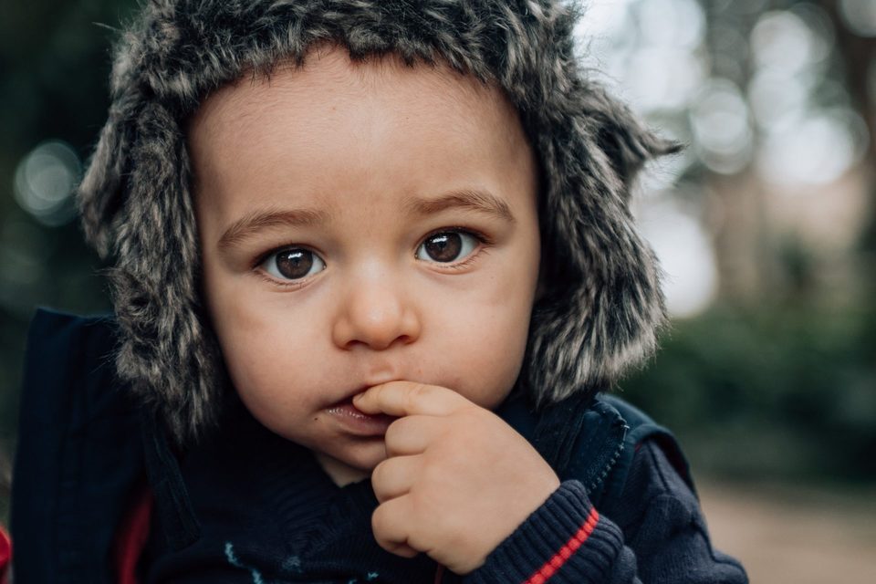 Ensaio Externo Infantil no Inverno