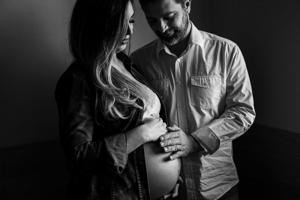 Ensaio Gestante Lifestyle em casa