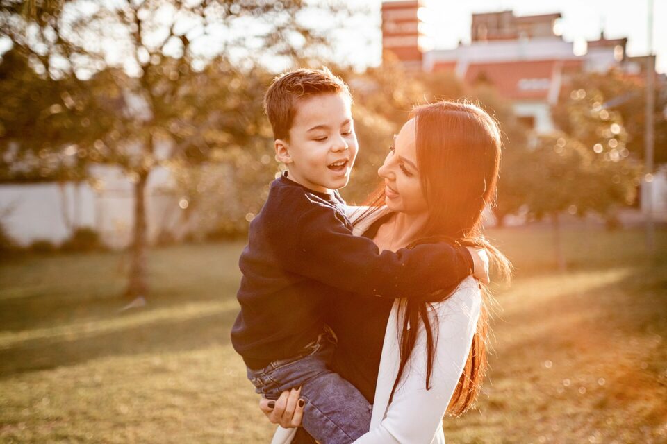 Ensaio de Dia das Mães ao ar livre - Porto Alegre - praça das amoras