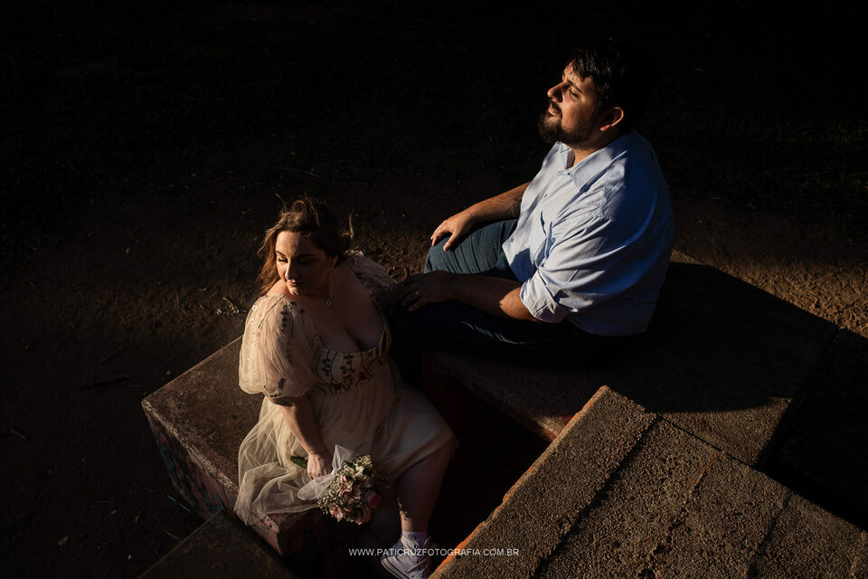 Ensaio de casamento no Parque Marinha e Praça Itália Ensaio de casamento no Parque Marinha e Praça Itália