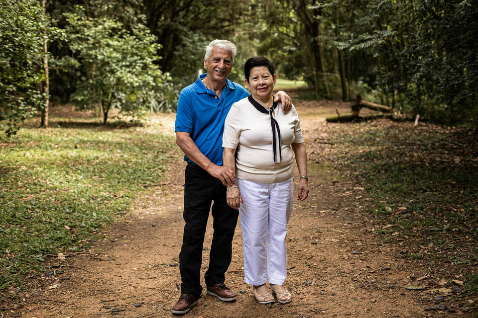 Ensaio de Família Bodas de Ouro em Porto Alegre