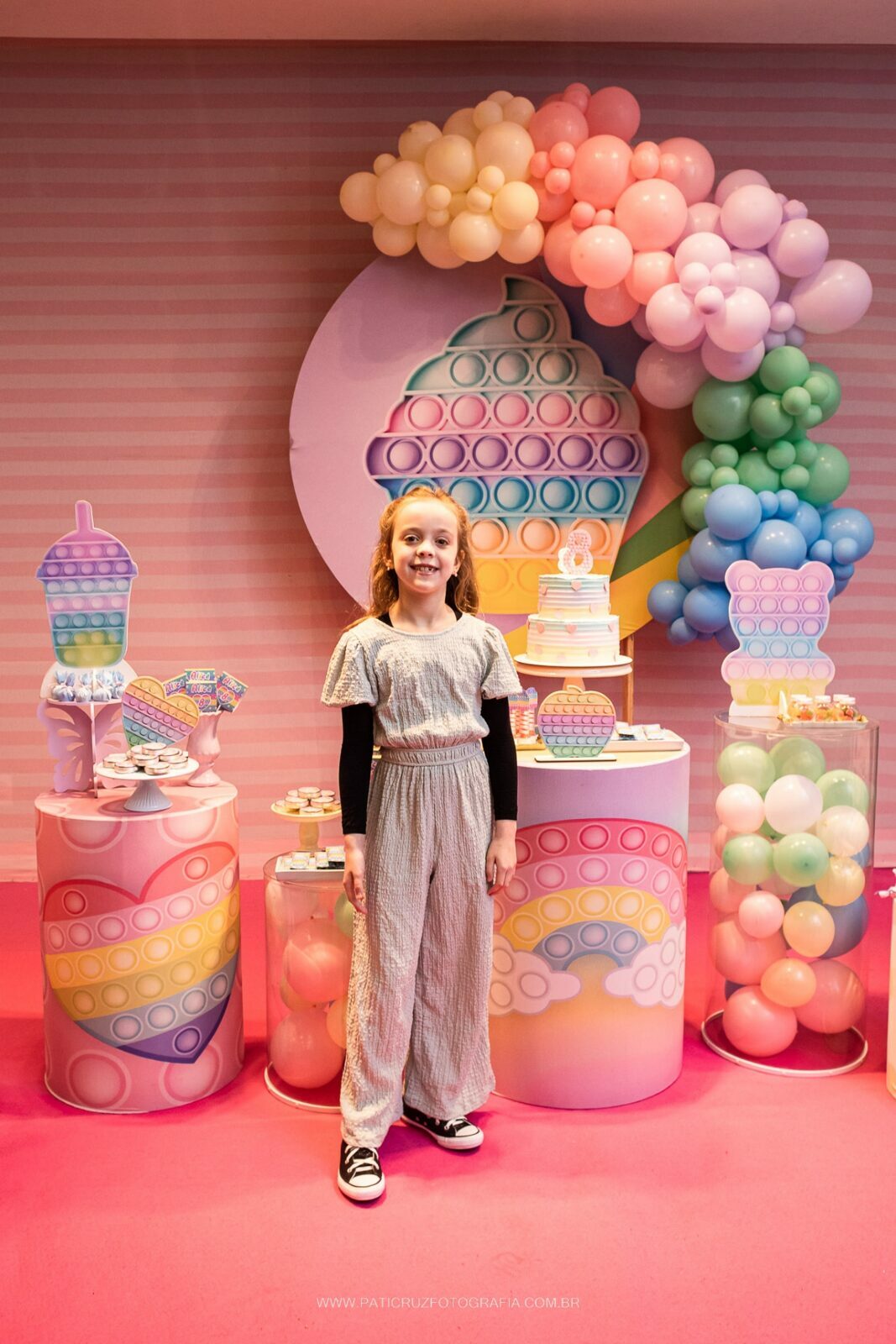 Festa de 8 anos de menina em Porto Alegre, Fotógrafo de Família,  Formatura, Casamento, Porto Alegre