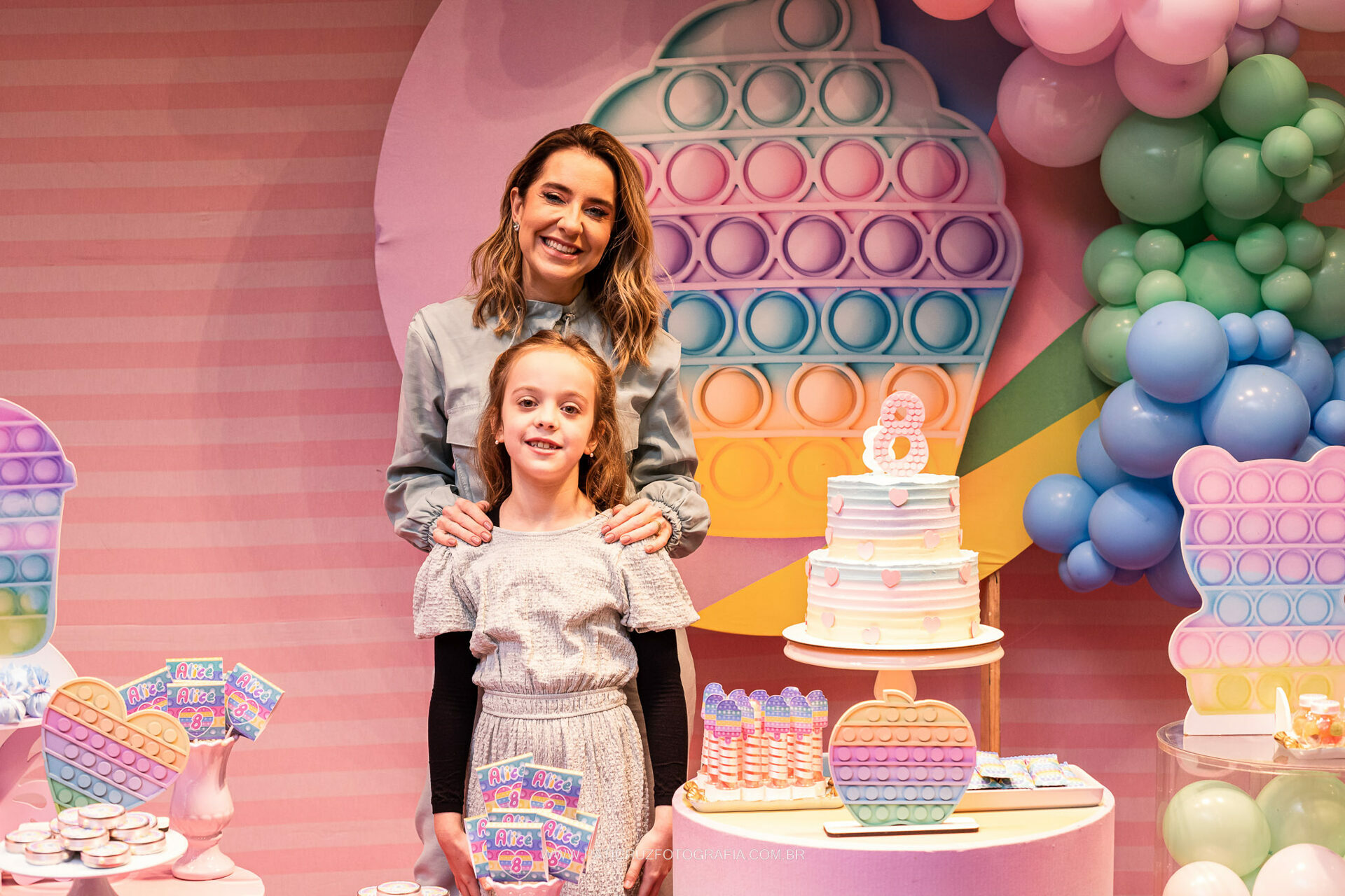 Festa de 8 anos de menina em Porto Alegre, Fotógrafo de Família,  Formatura, Casamento, Porto Alegre