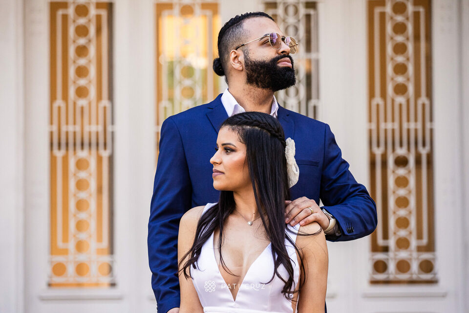 Ensaio pré-casamento no outono